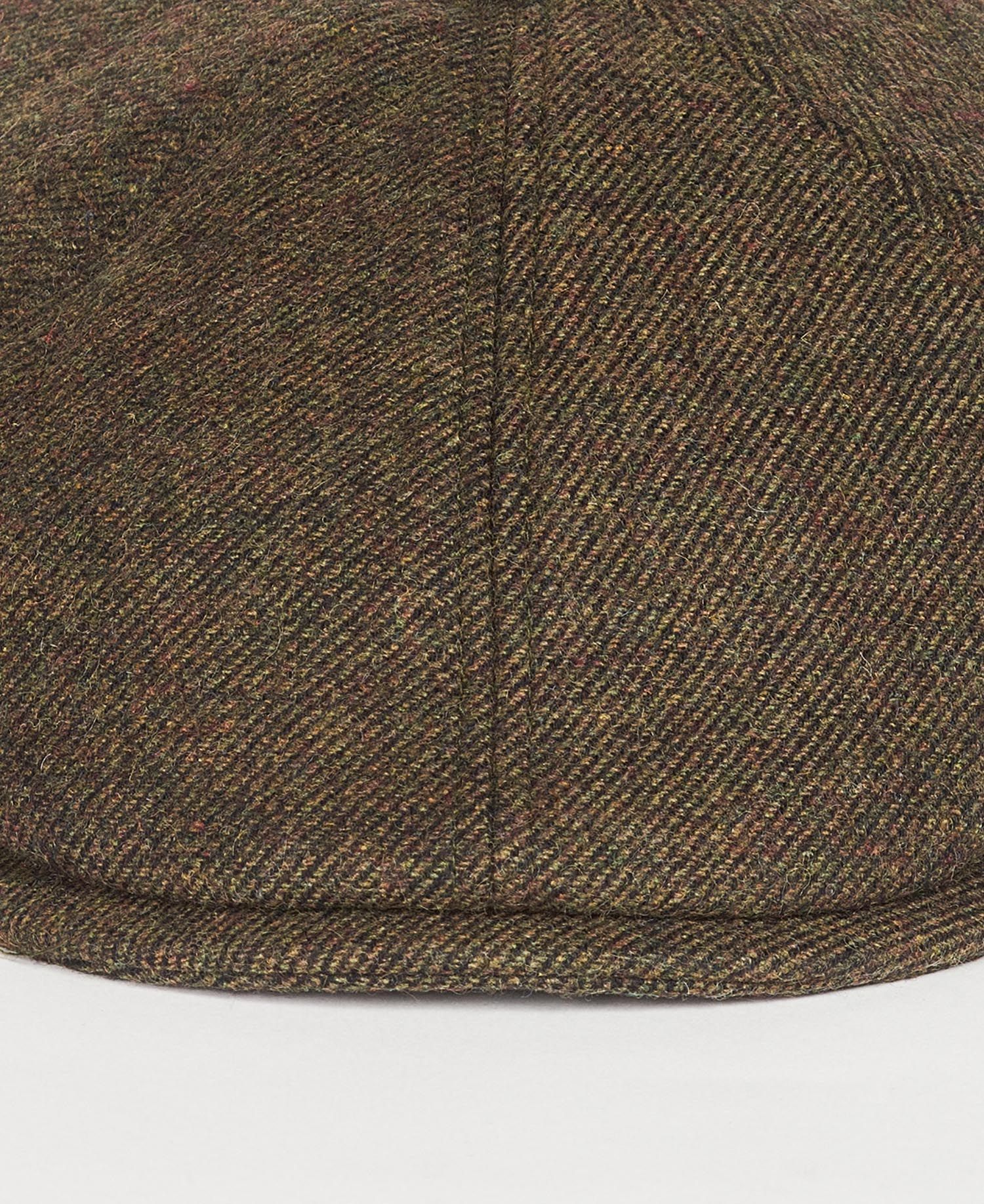 BARBOUR Cappello Uomo Claymore Baker Boy-Olive Twill