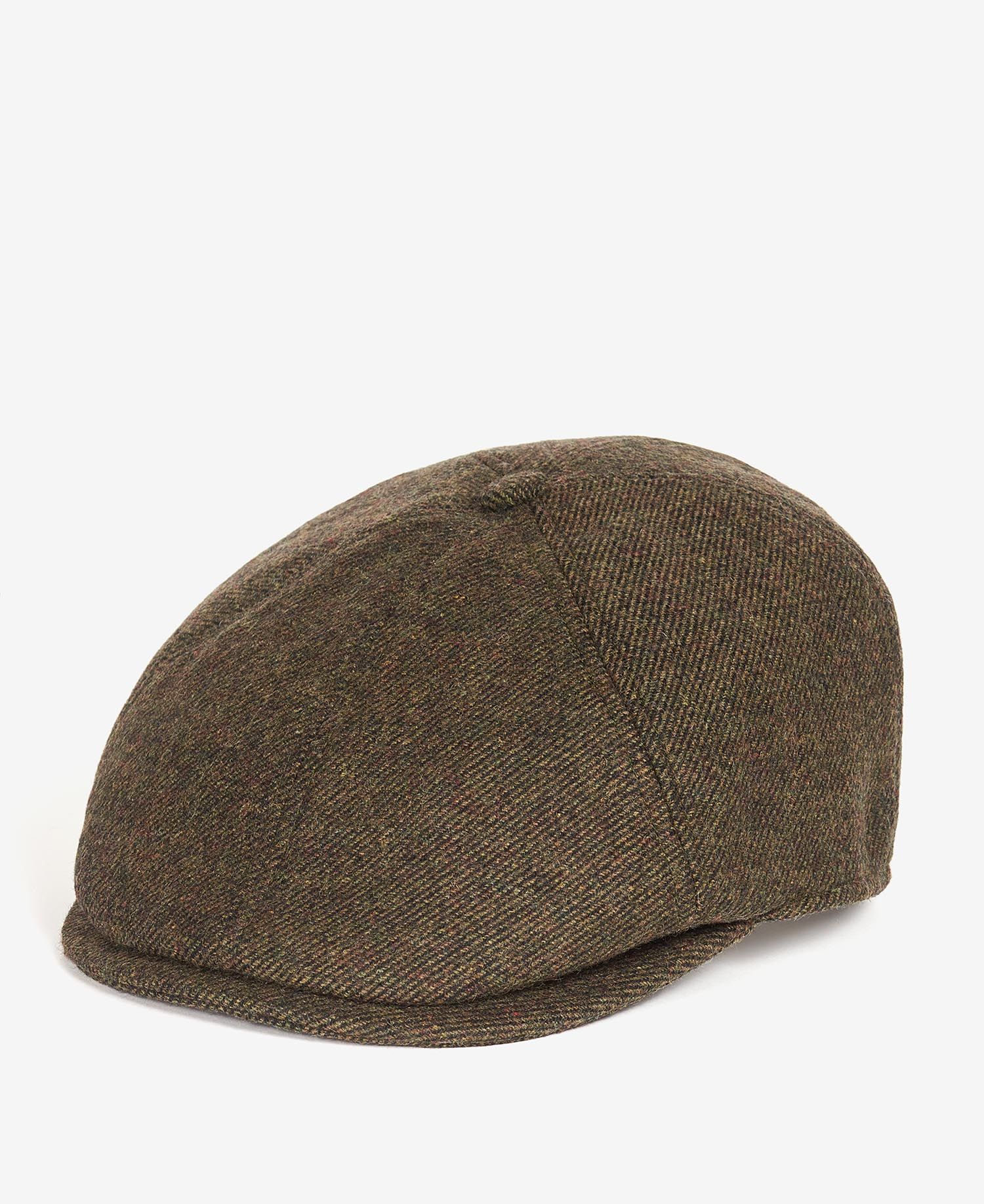 BARBOUR Cappello Uomo Claymore Baker Boy-Olive Twill