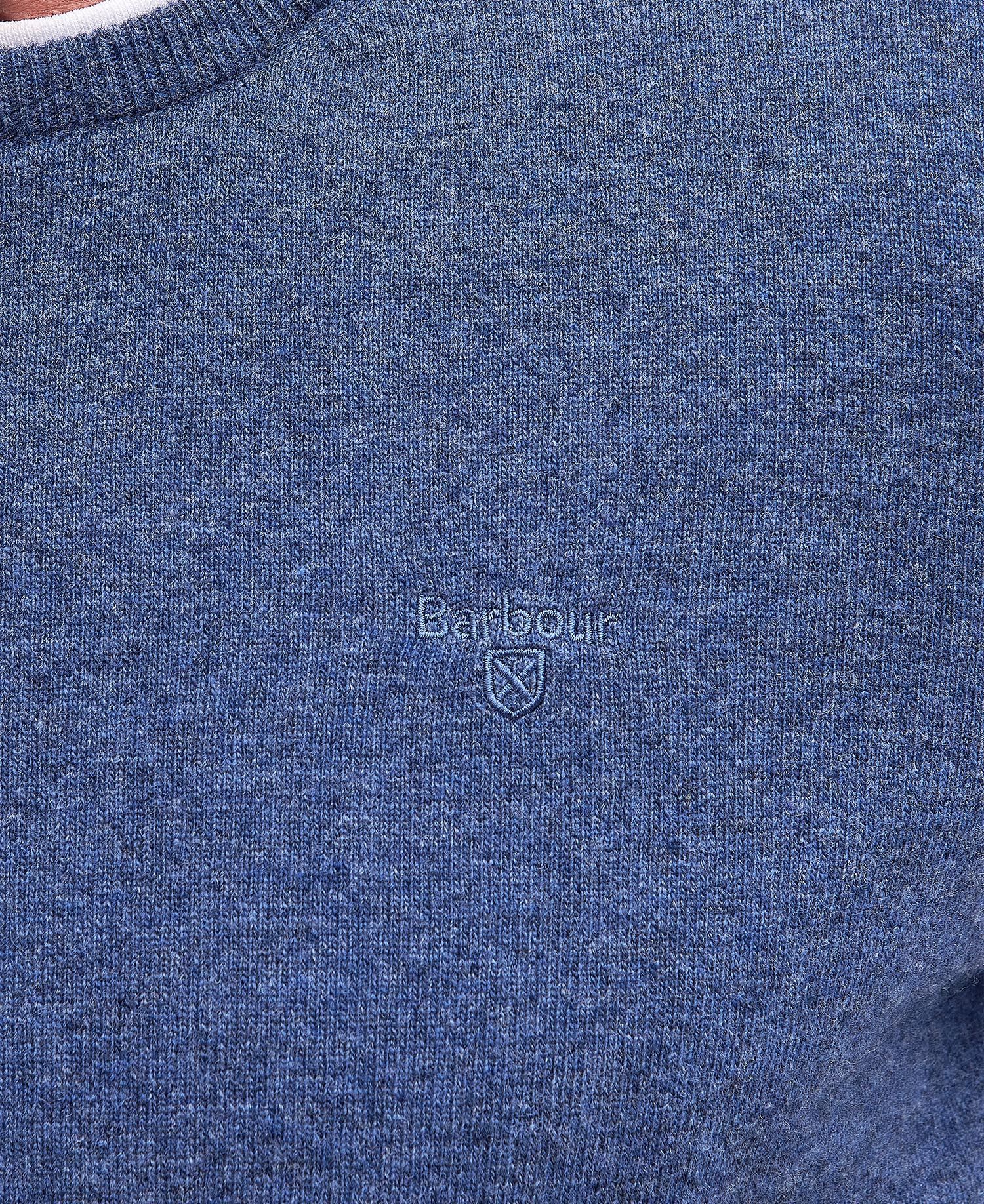 BARBOUR Maglione Uomo Essential-Denim Marl