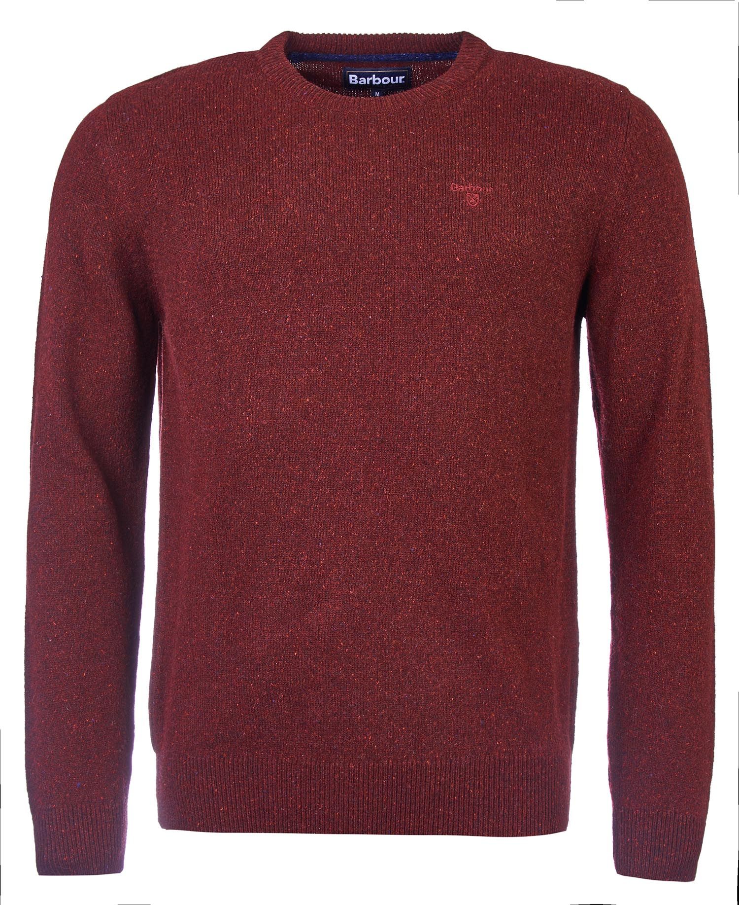 BARBOUR Maglione Uomo Essential Tisbury-Ruby