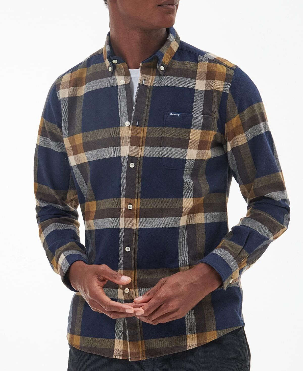 BARBOUR Camicia Uomo Folley-Classic Navy