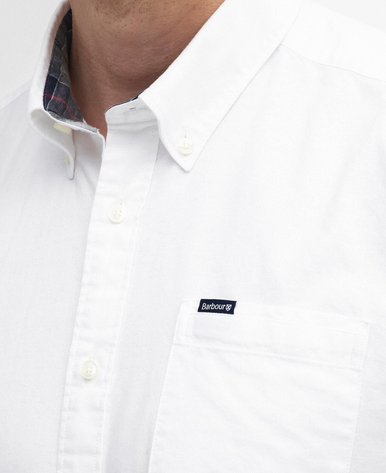 BARBOUR Camicia Uomo Marsden-Classic White