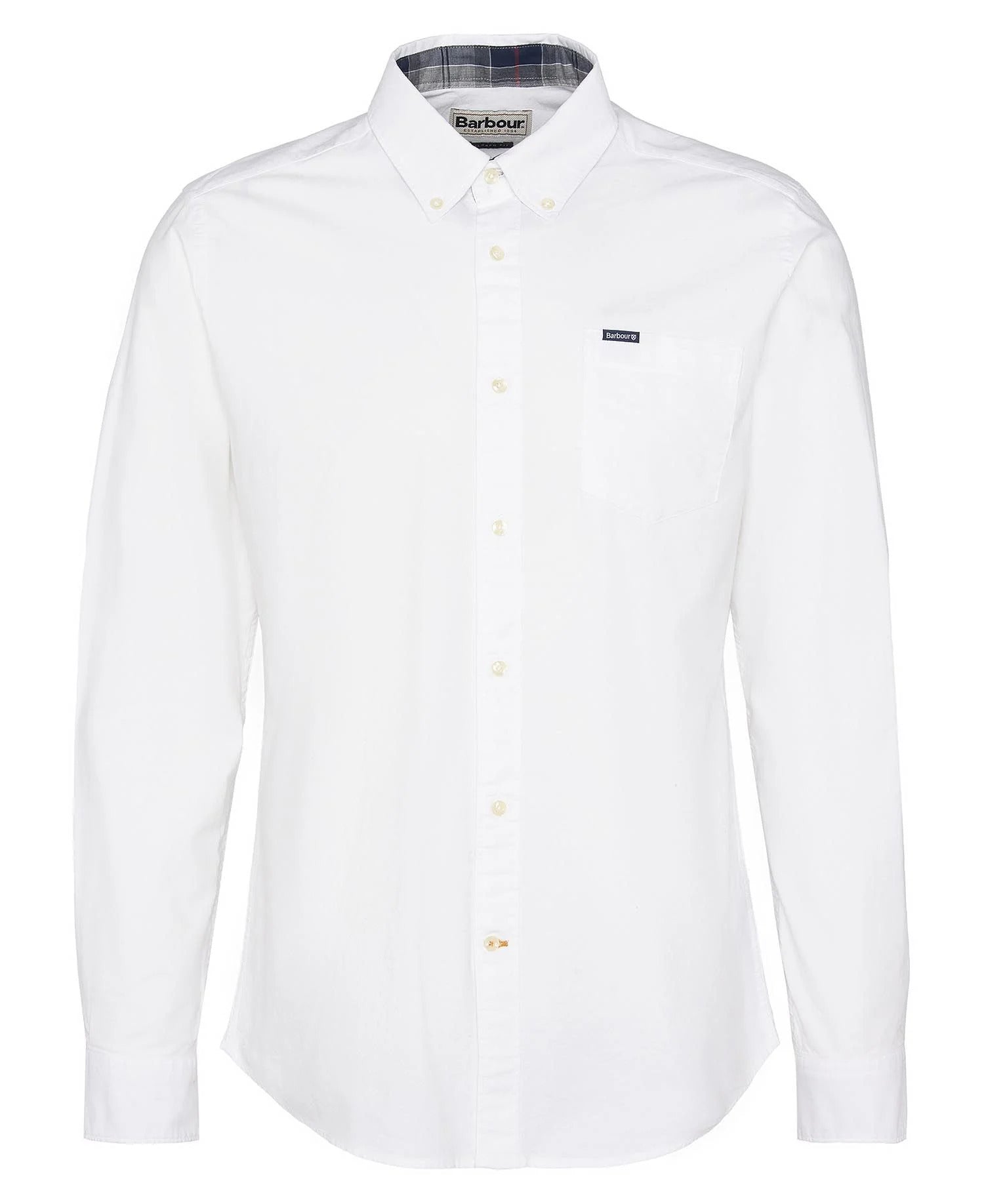 BARBOUR Camicia Uomo Marsden-Classic White