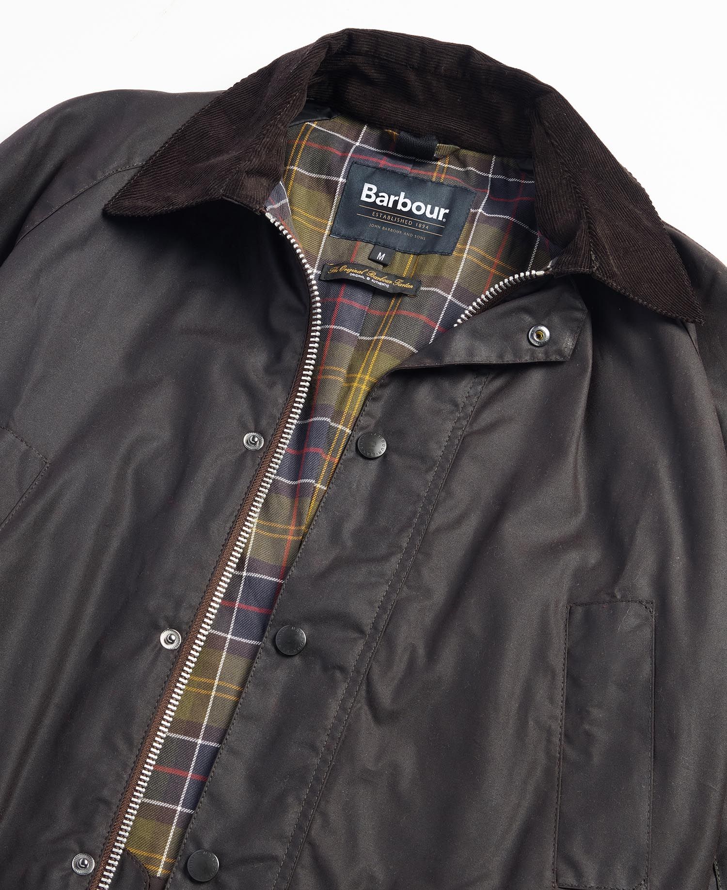 BARBOUR Giacca Uomo Ashby Wax-Rustic Classic