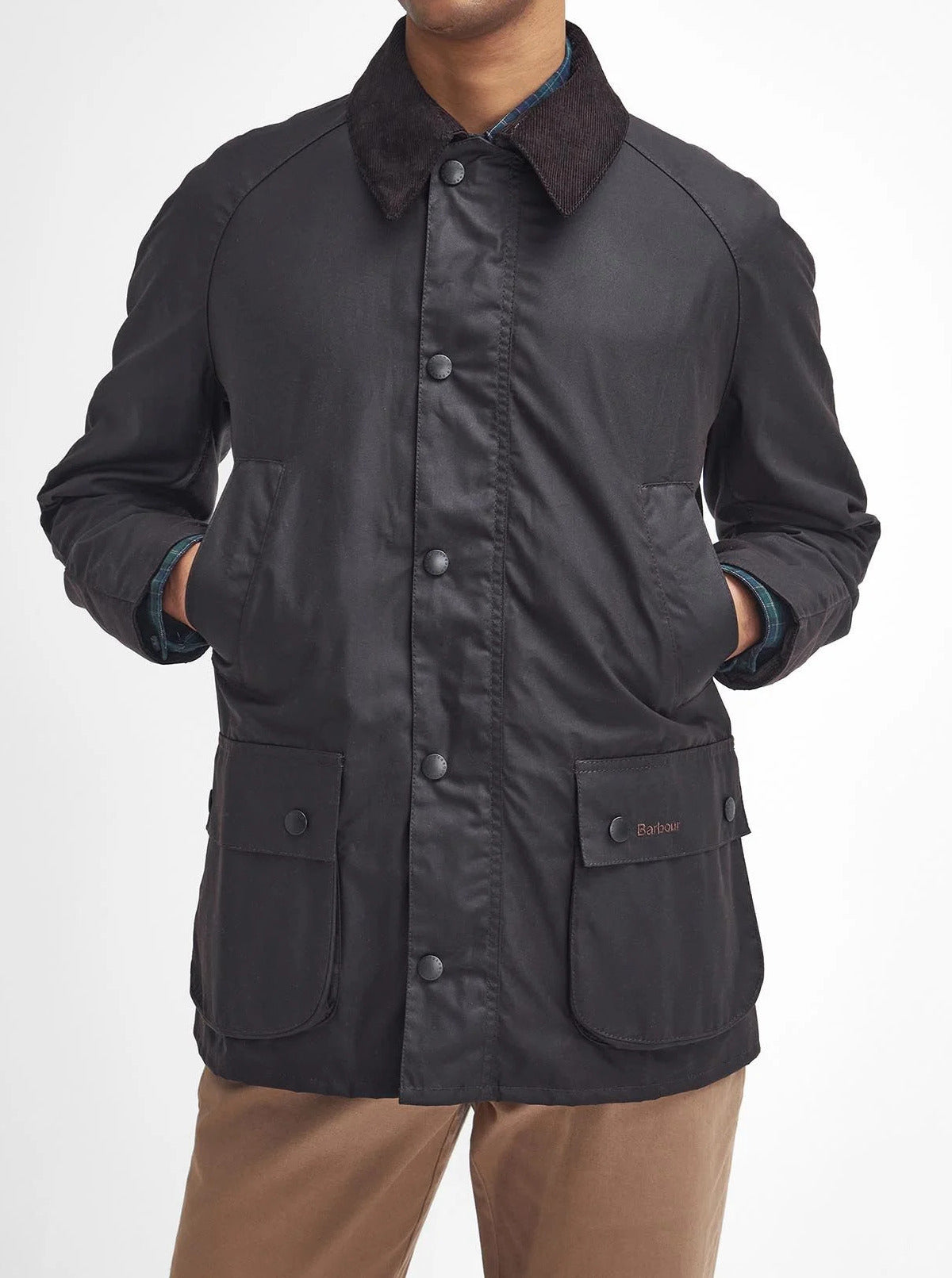 BARBOUR Giacca Uomo Ashby Wax-Rustic Classic