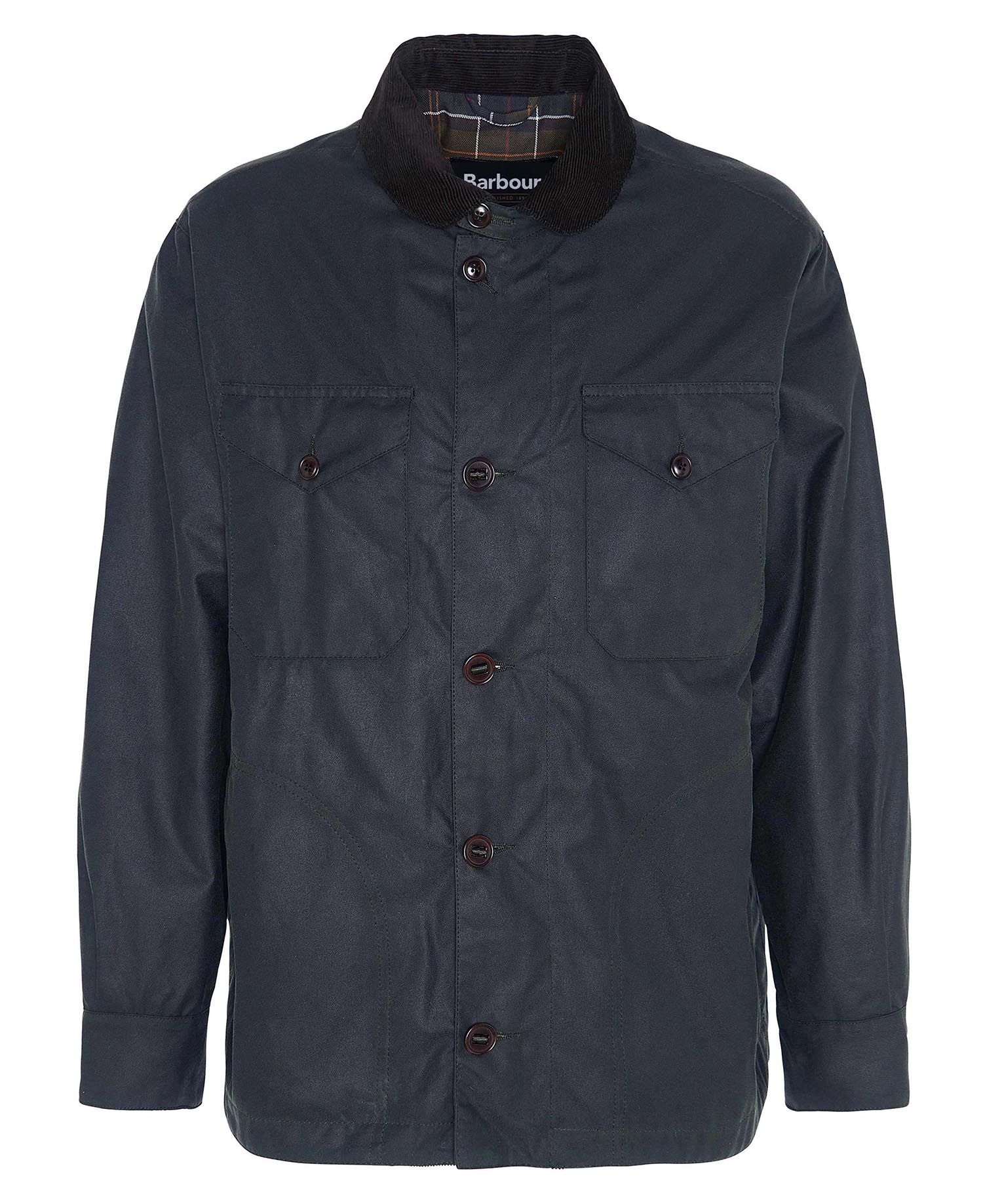 BARBOUR Giacca Uomo Deck Wax-Sage