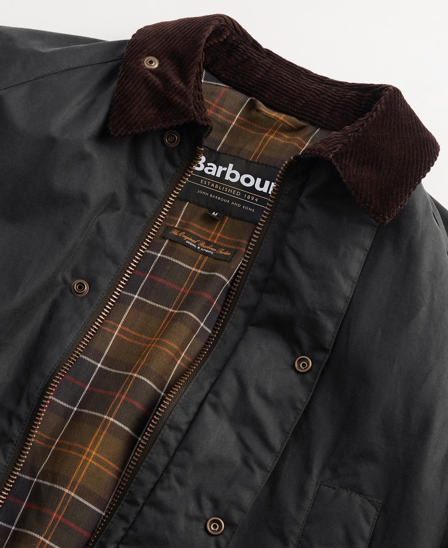 BARBOUR Giacca Uomo Modified Beaufort Wax-Sage