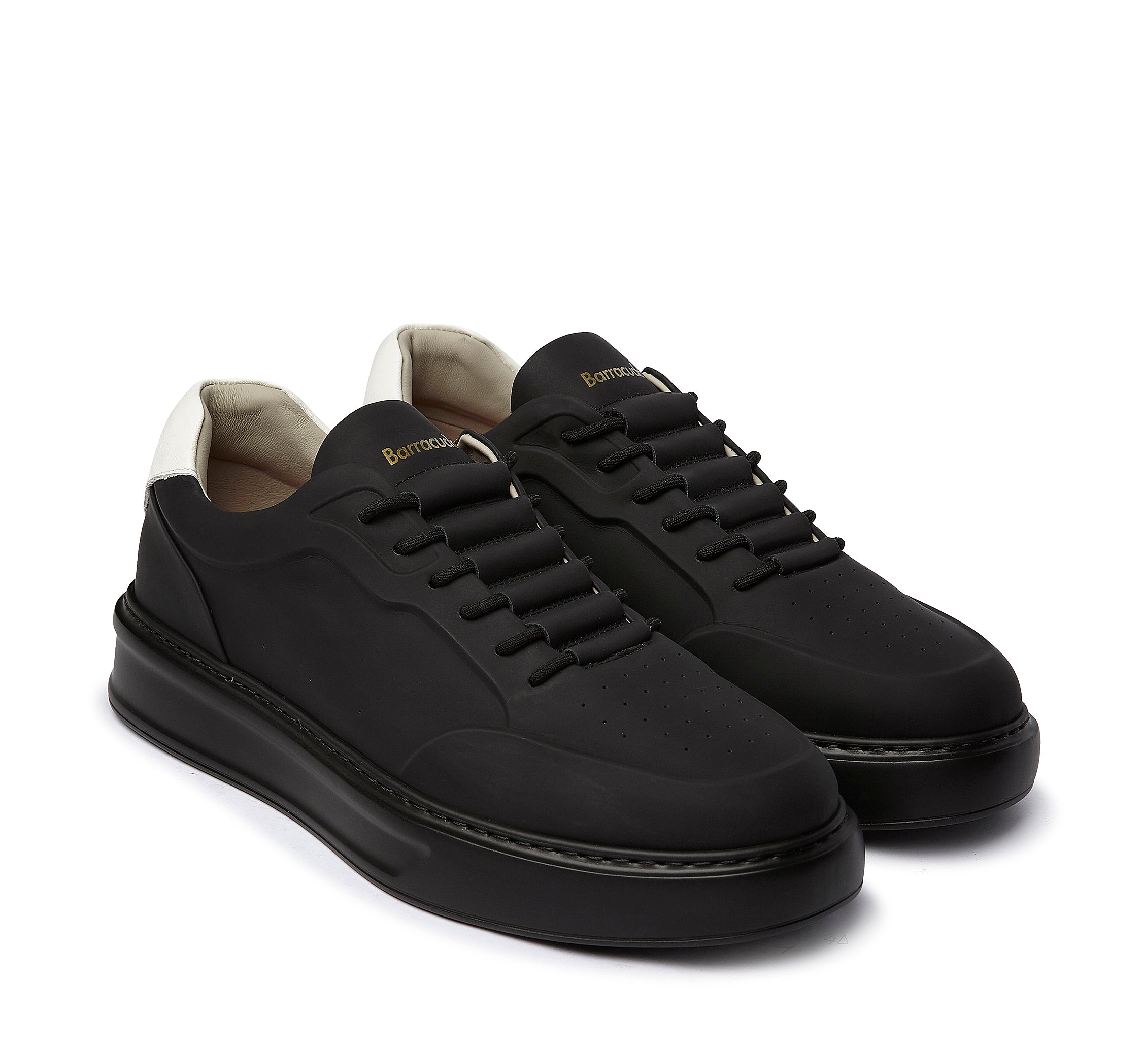 BARRACUDA Sneaker Uomo Phoenix-Nero Bianco