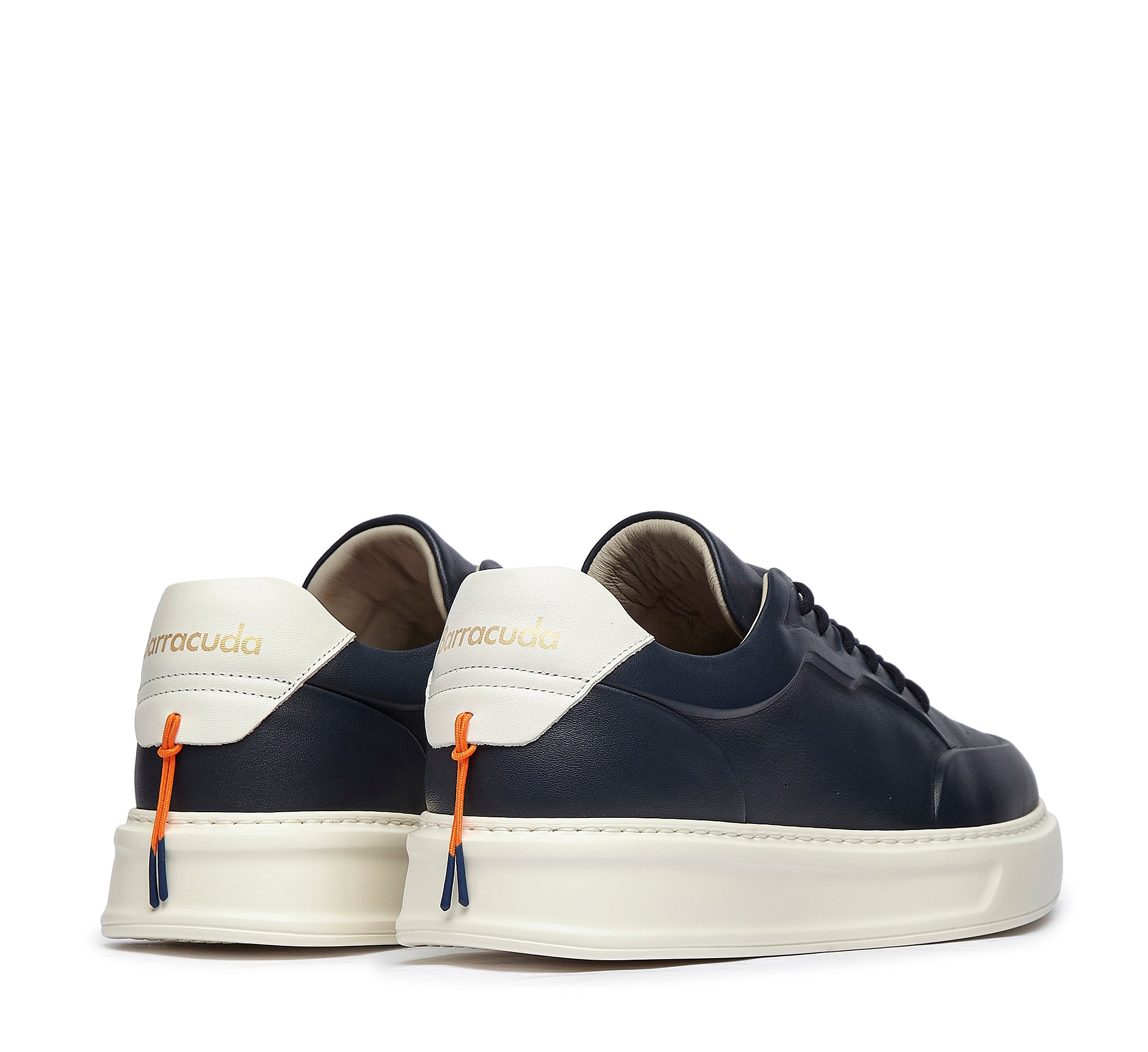 BARRACUDA Sneaker Uomo Phoenix-Blu Notte Bianco