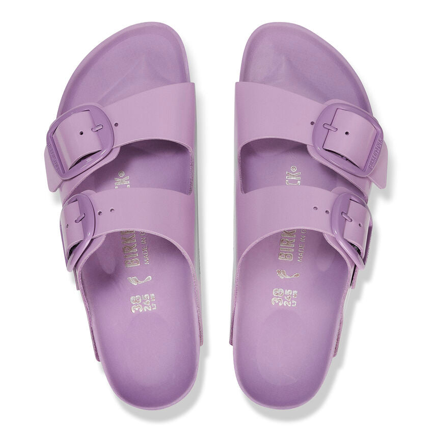 BIRKENSTOCK Ciabatta Donna Arizona Big Buckle-High Shine Crocus