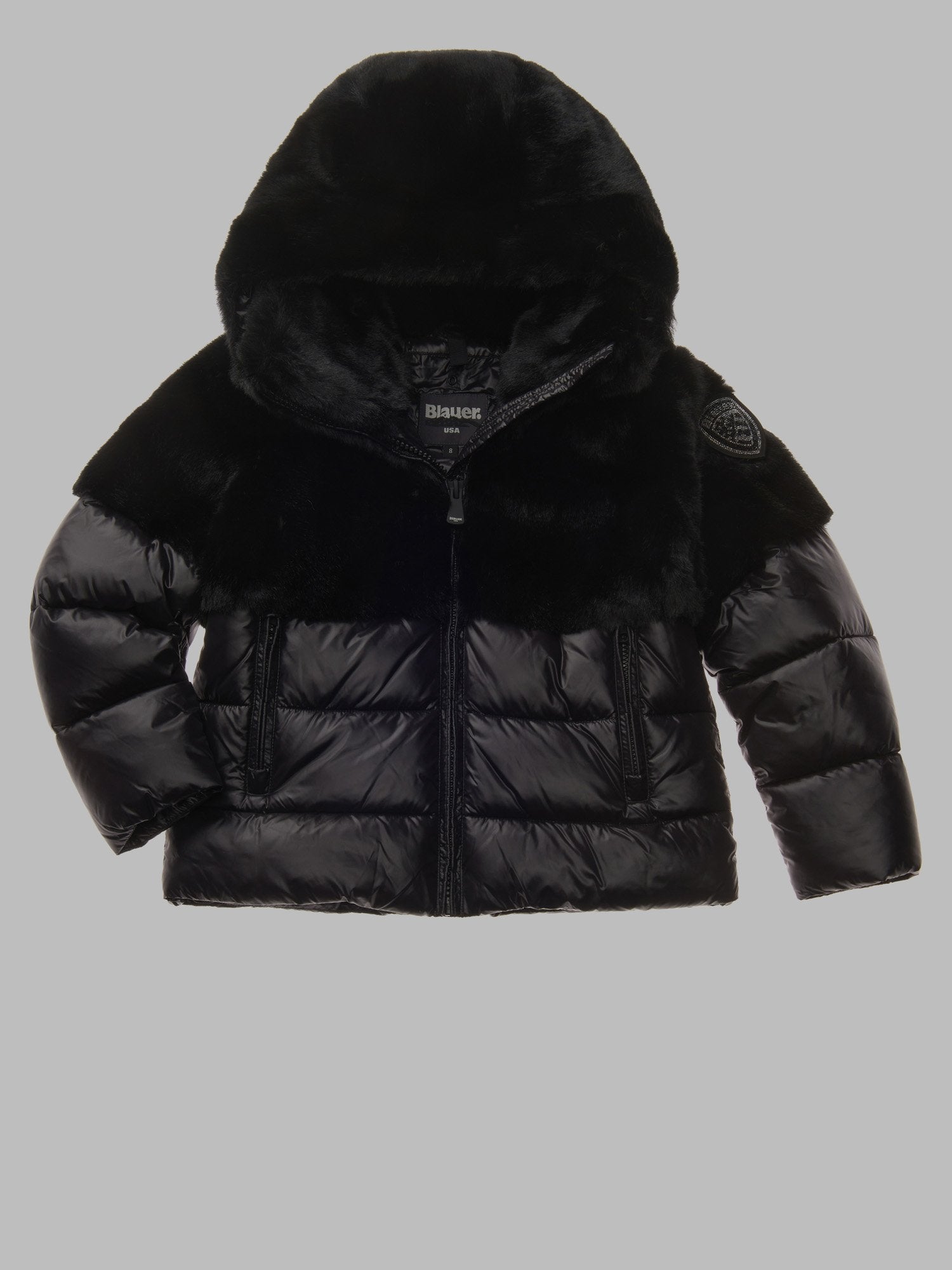 BLAUER KIDS Giubbino Tacoma Junior-Nero