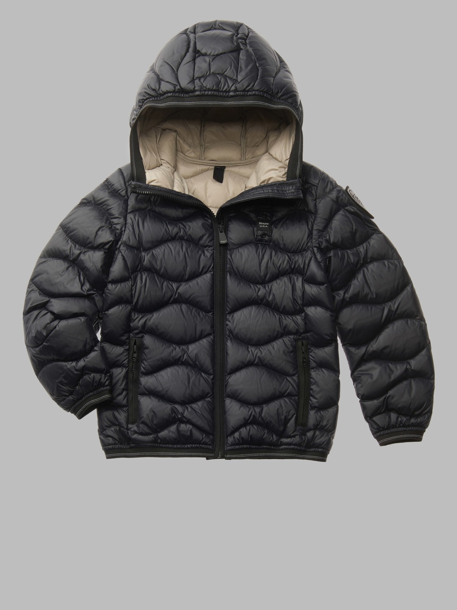 BLAUER KIDS Giubbino Lowell Junior-Nero