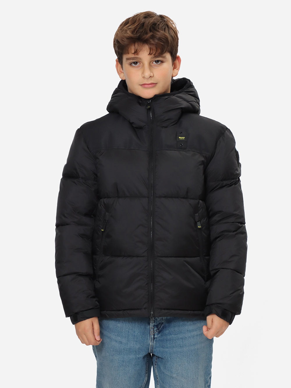 BLAUER KIDS Giubbino Bernardino Junior-Nero