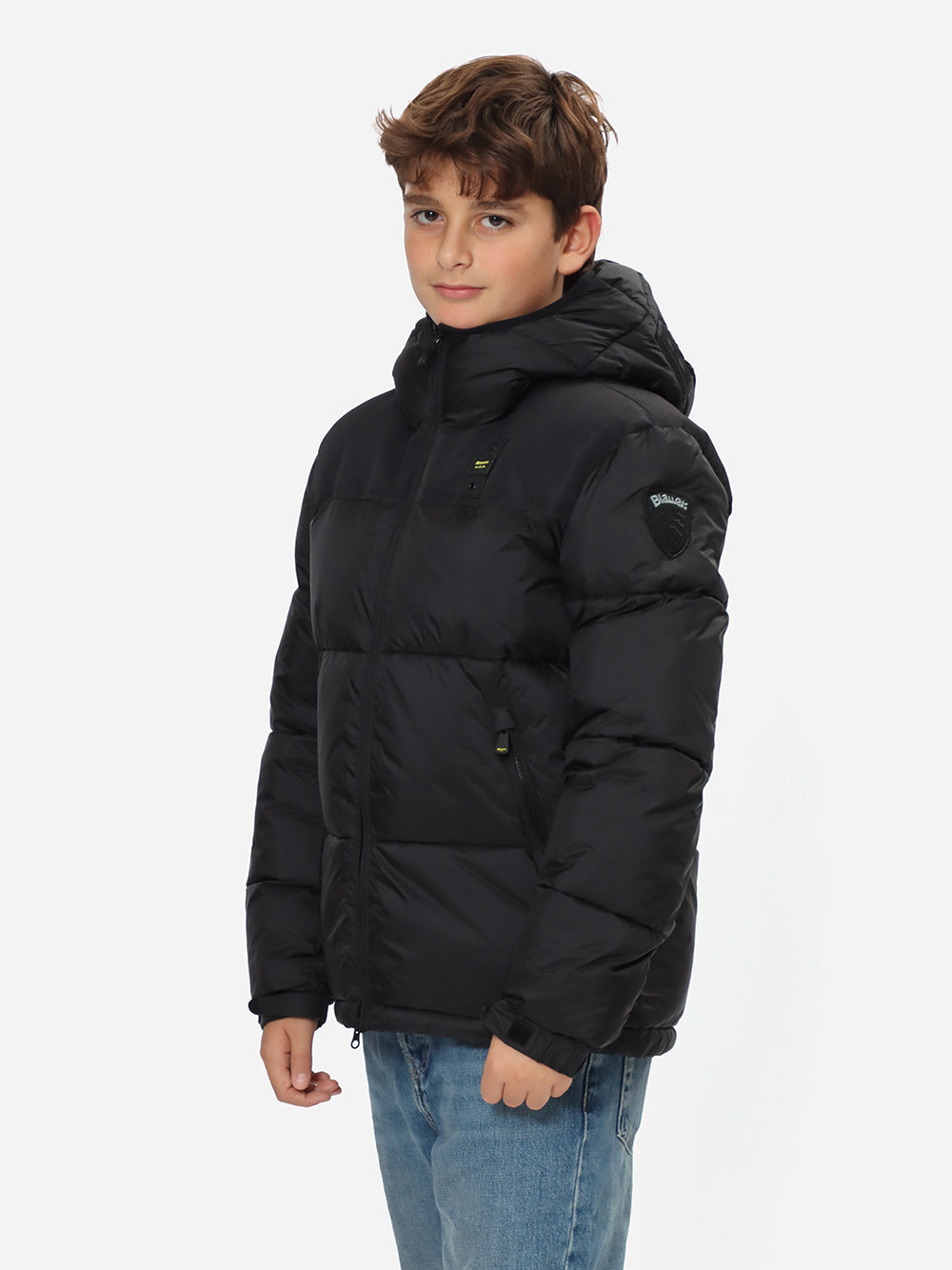 BLAUER KIDS Giubbino Bernardino Junior-Nero