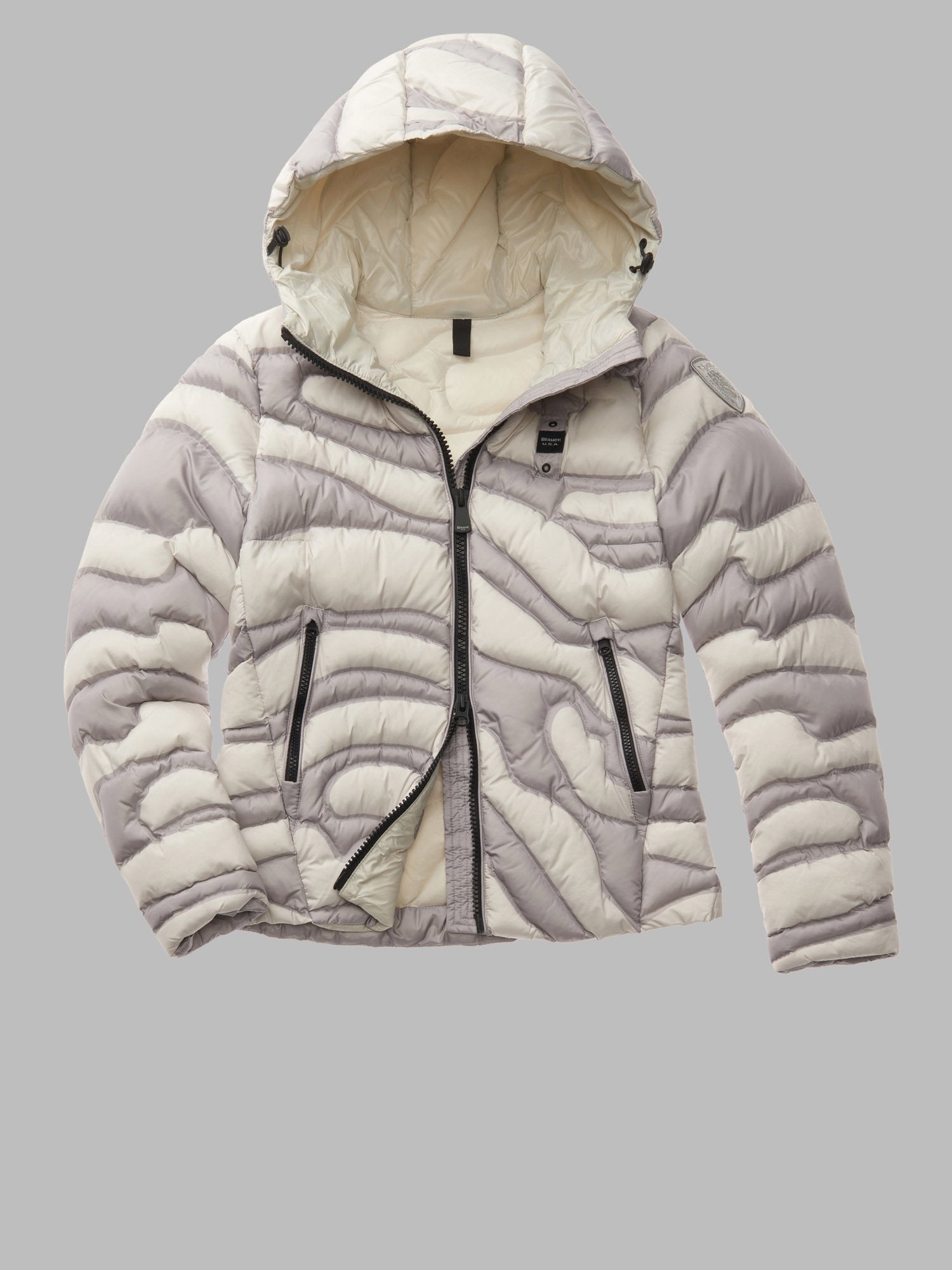 BLAUER Piumino Donna Rosemary-Grigio Nebbia