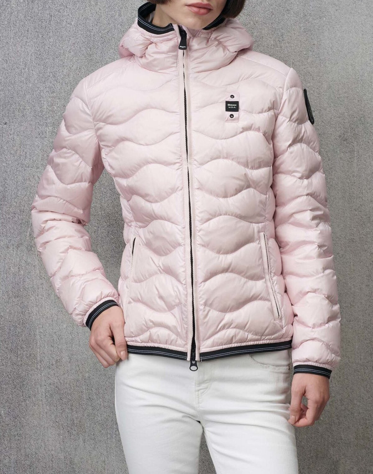 BLAUER Piumino Donna Camelia-Pink