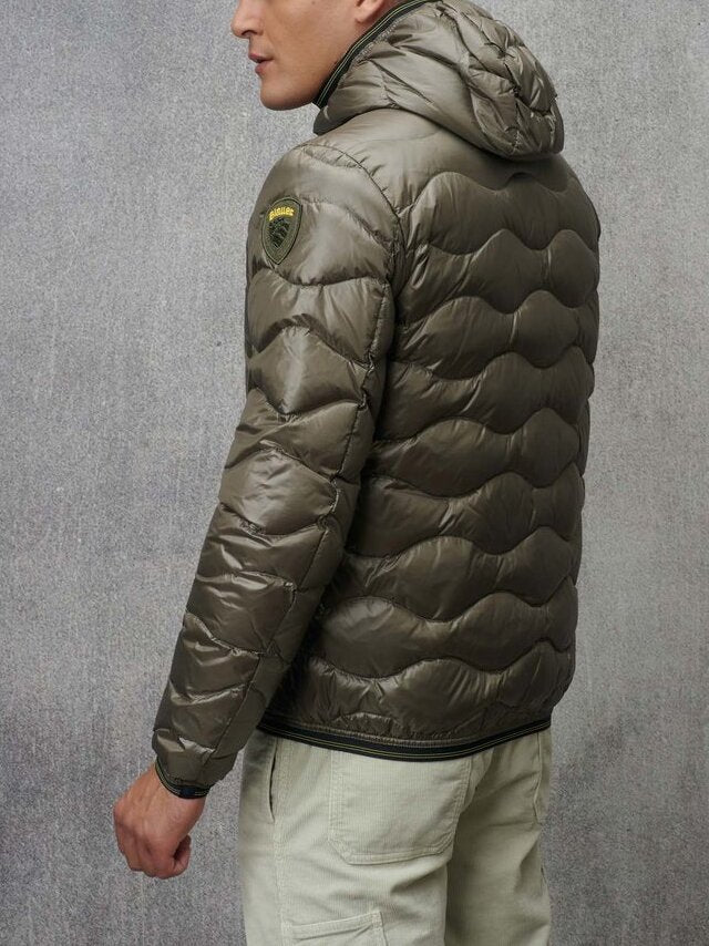 BLAUER Piumino Uomo Wave-Verde Pigna