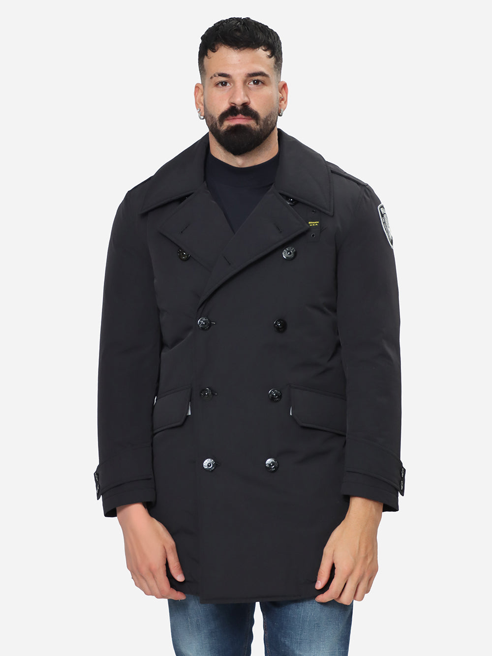 BLAUER Giaccone Uomo Porter-Nero