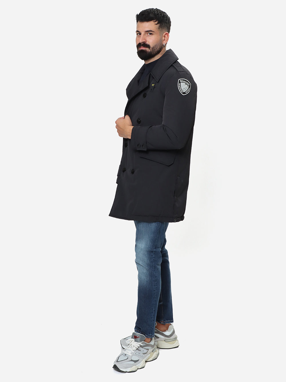 BLAUER Giaccone Uomo Porter-Nero