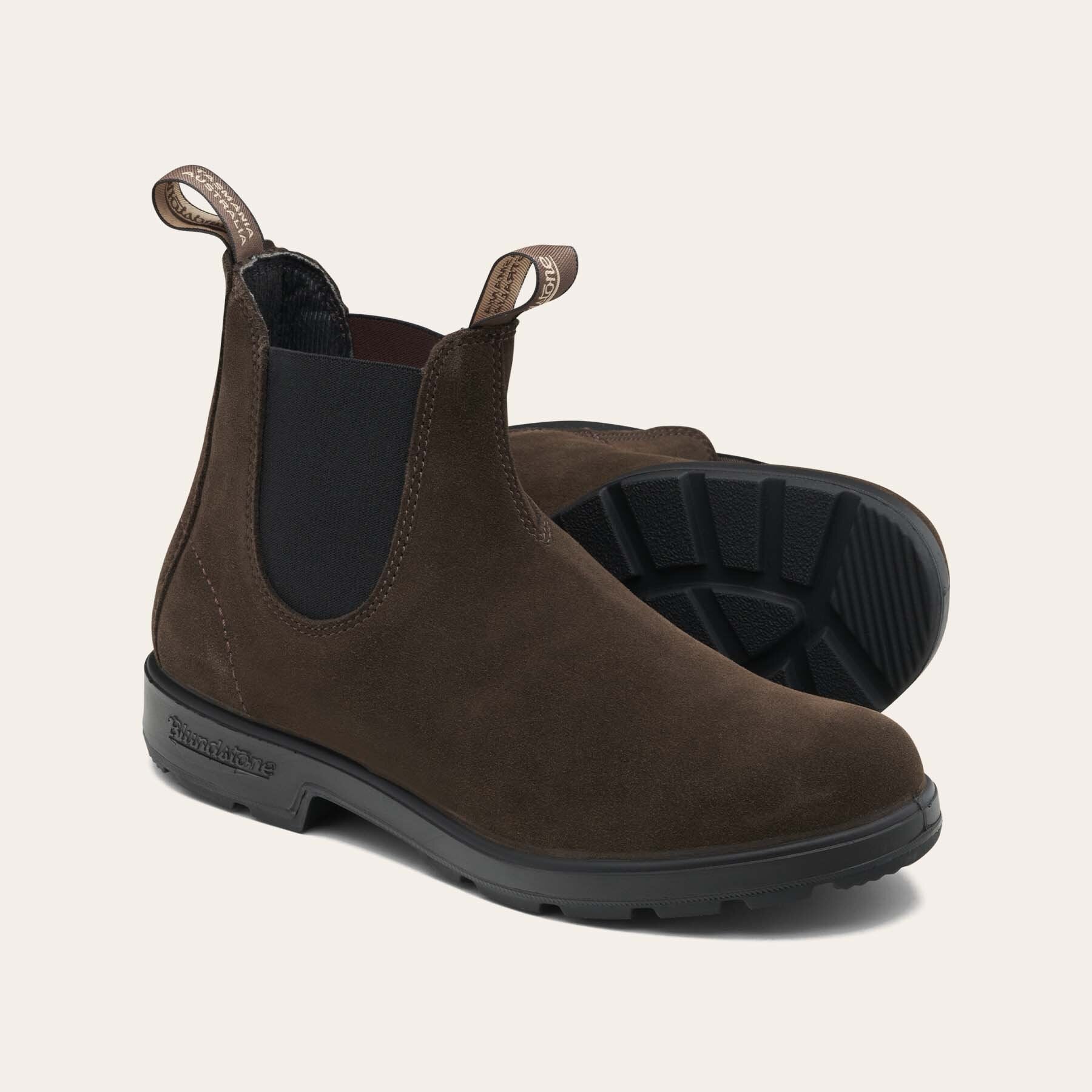 BLUNDSTONE Stivaletto Uomo 2410 Originals-Brown Suede