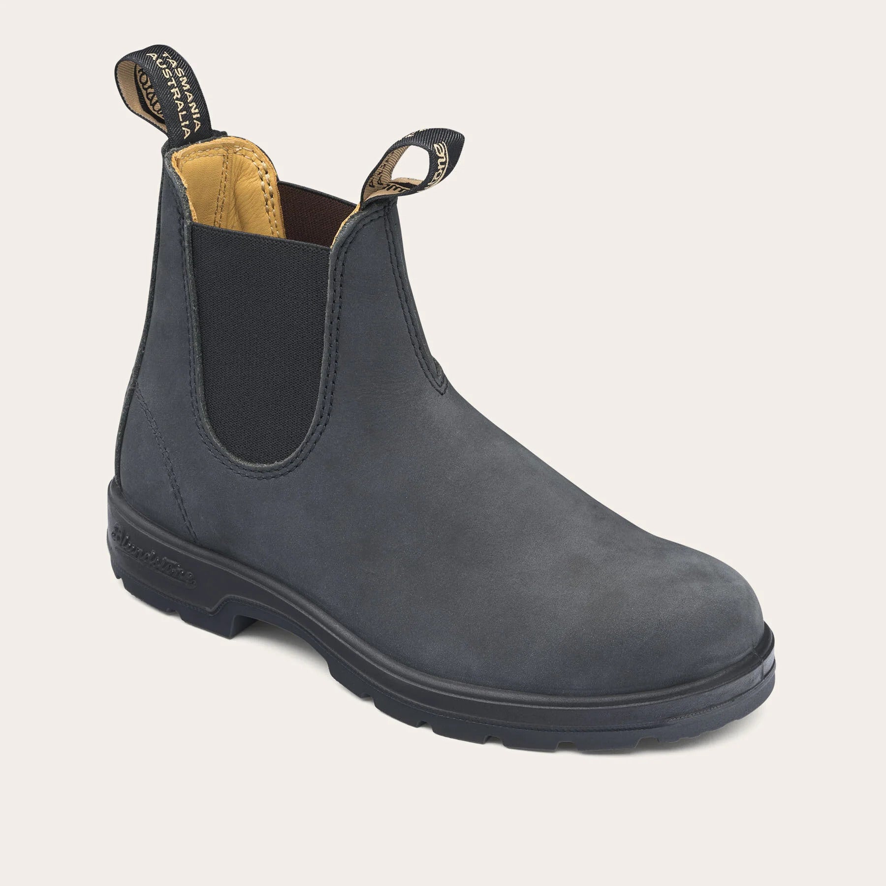 BLUNDSTONE Stivaletto Uomo 587 Classics-Rustic Black Leather