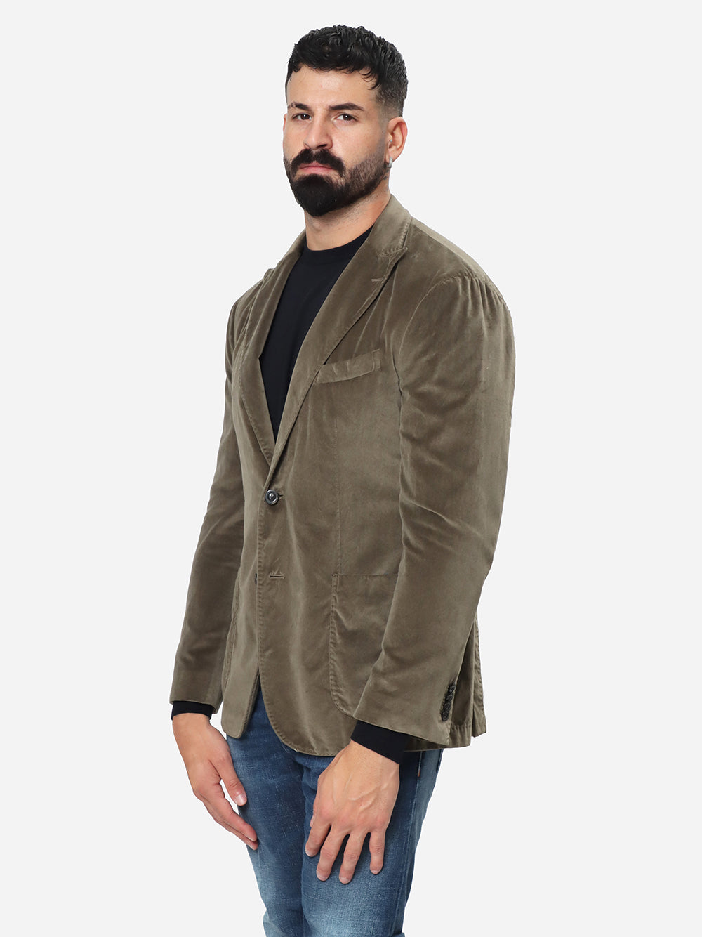 BOGLIOLI Giacca Uomo Monopetto K-Jacket-Marrone