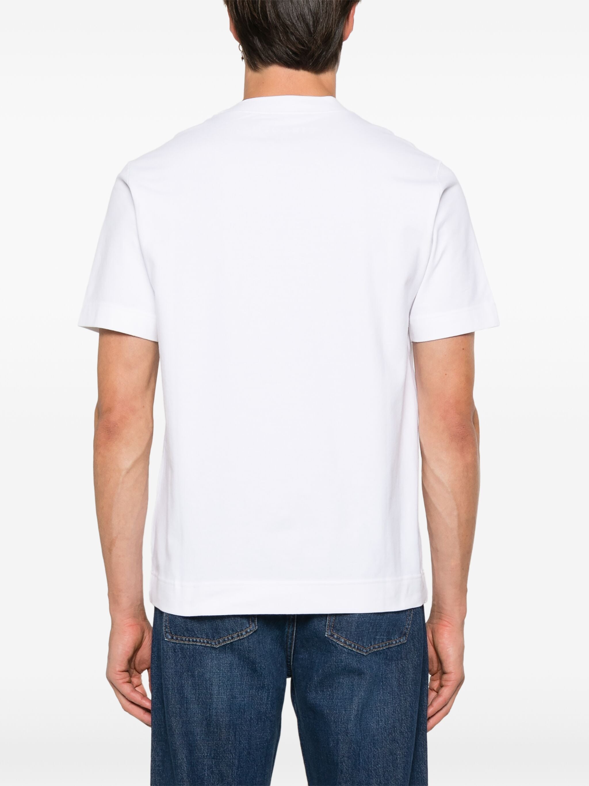 CIRCOLO 1901 T-Shirt Uomo Jersey-Bianco Ottico