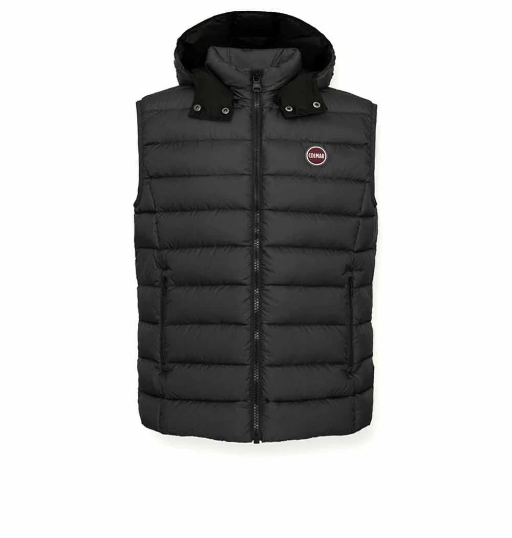 COLMAR Gilet Uomo Duvet E-Concrete-Nero