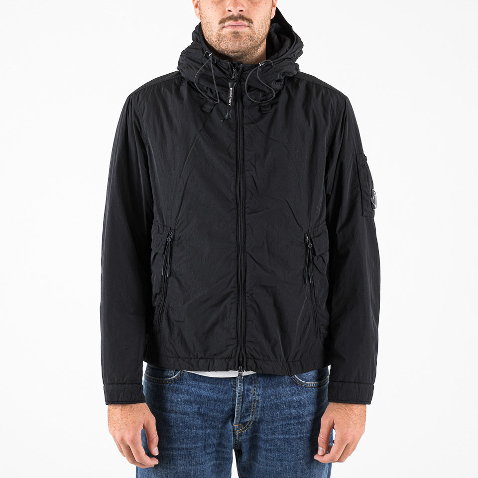 C.P. COMPANY Giacca Uomo Chrome-R Hooded Padded-Black