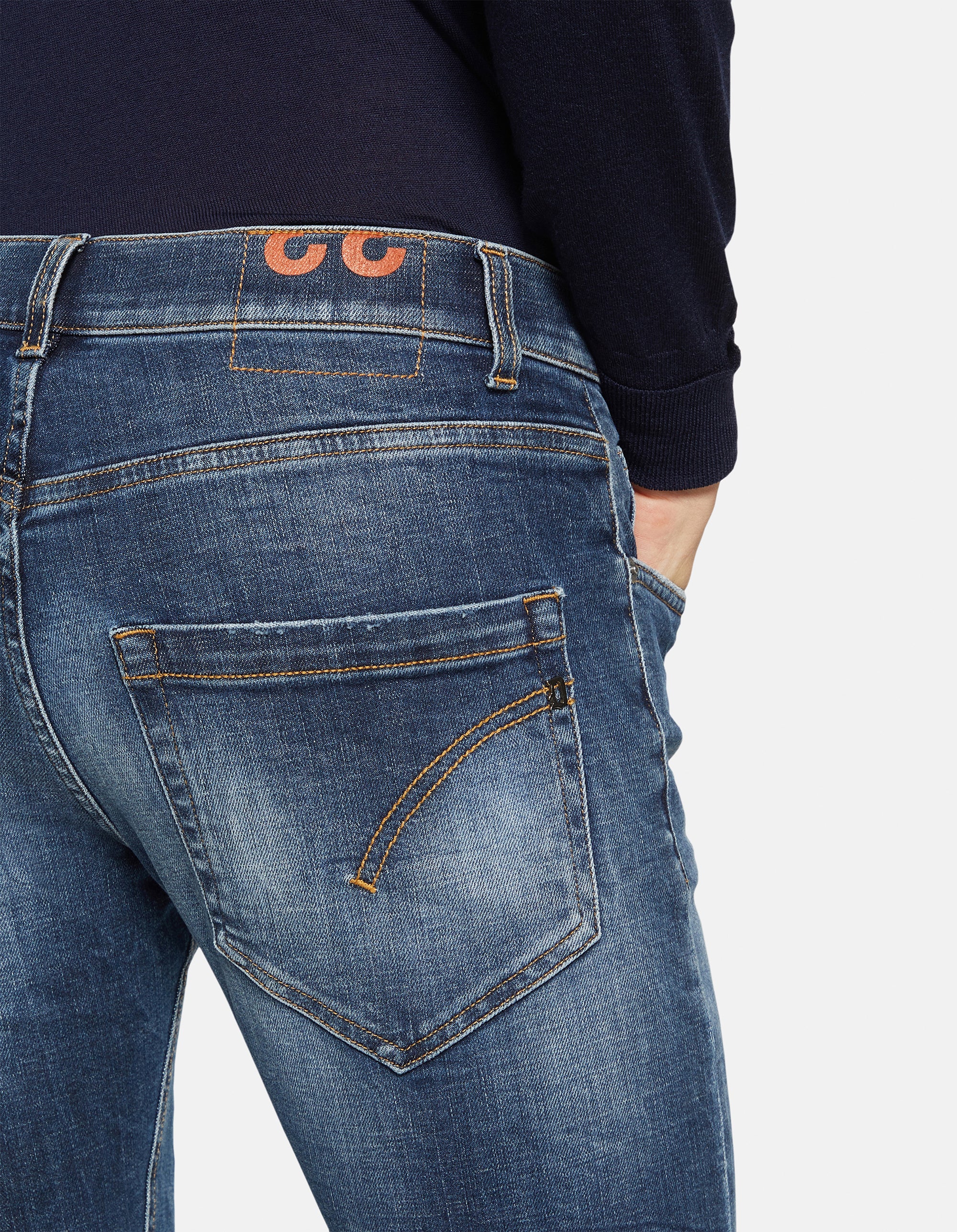 DONDUP Pantaloni Jeans Uomo Mius-Blu