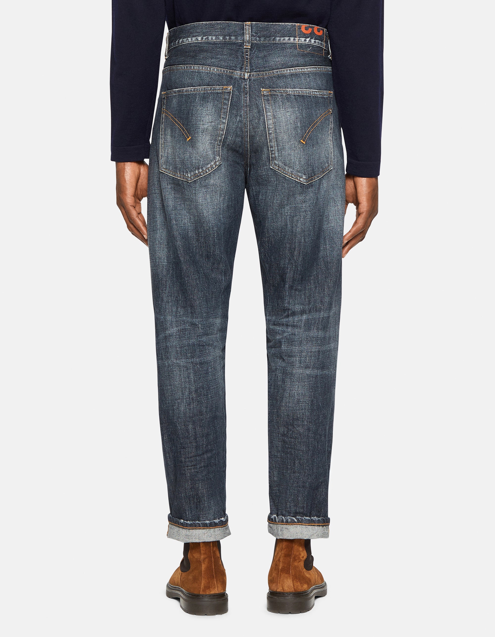 DONDUP Pantaloni Jeans Uomo Paco-Blu