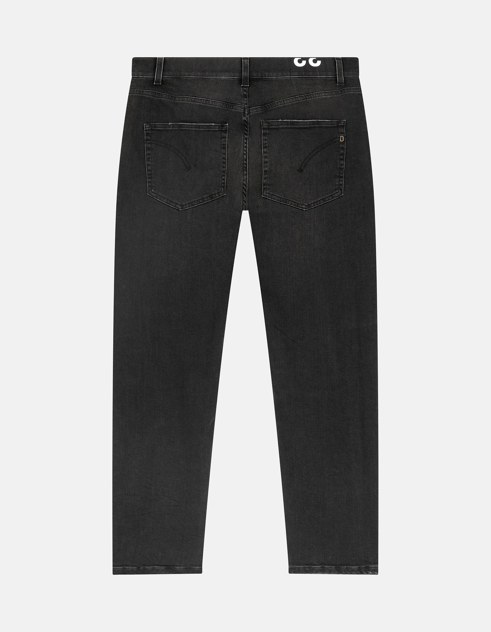 DONDUP Pantaloni Jeans Uomo Jeff-Nero