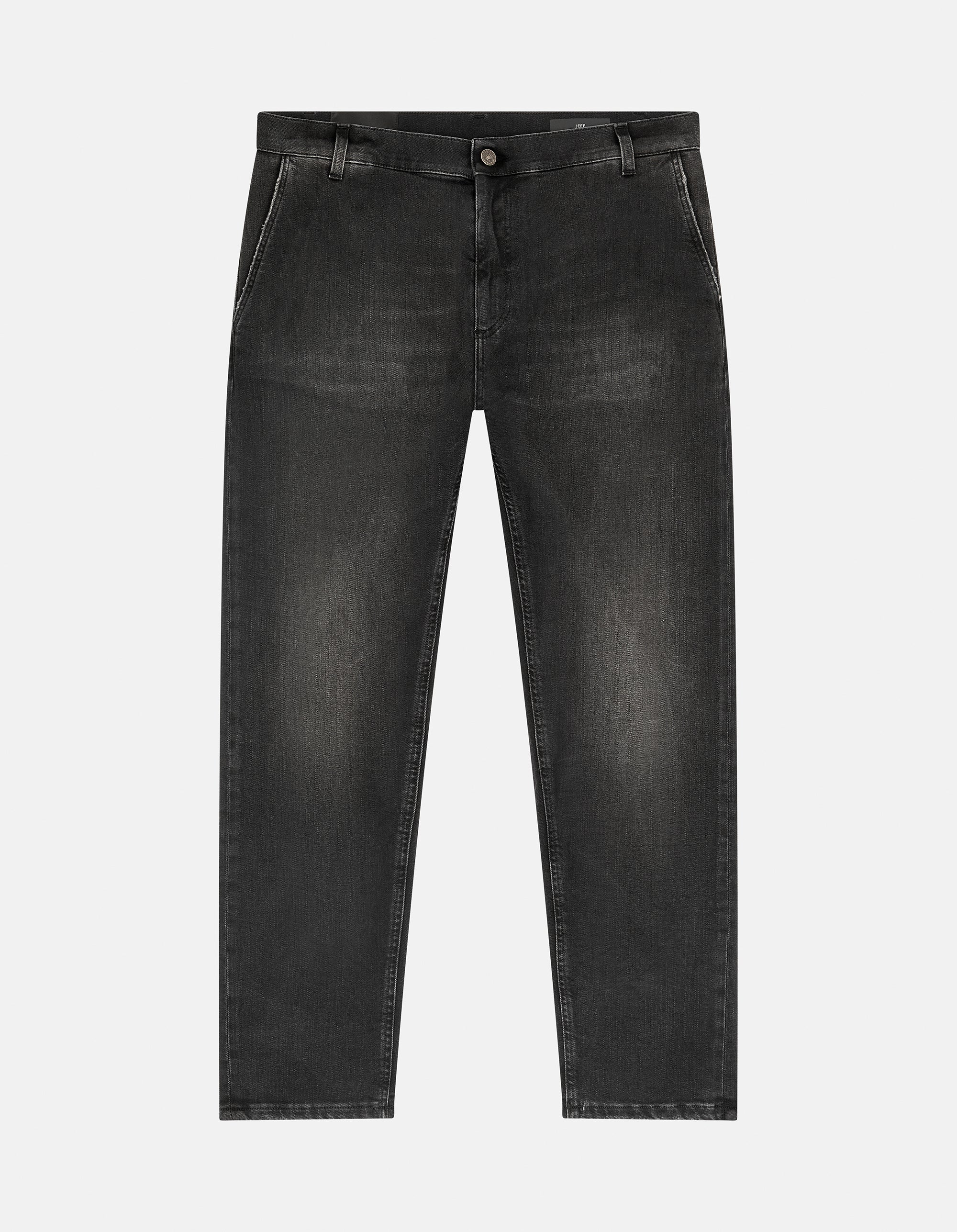 DONDUP Pantaloni Jeans Uomo Jeff-Nero