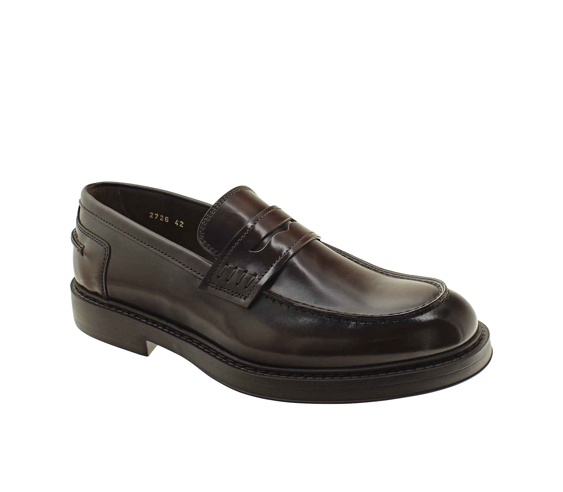 DOUCAL'S Mocassino Uomo Penny Adler-Ebano