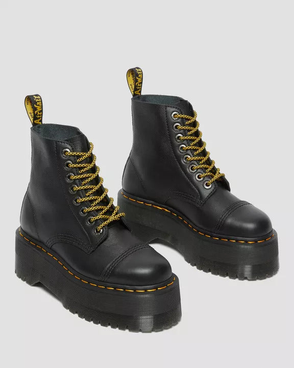 DR. MARTENS Anfibio Donna Sinclair Max Pisa Platform-Black