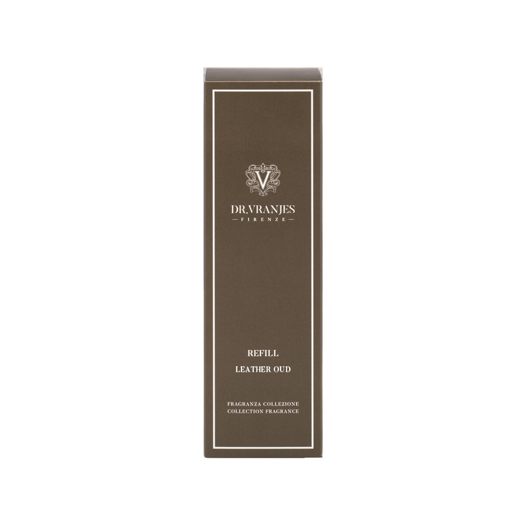 DR. VRANJES Refill Fragranza Ambiente 500ml-Leather Oud