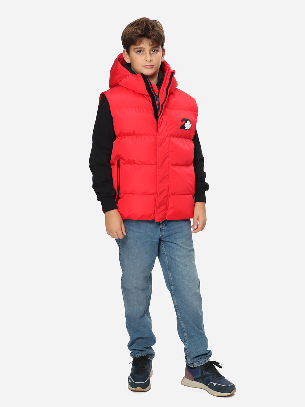 DSQUARED2 Smanicato Junior Urban-Rosso