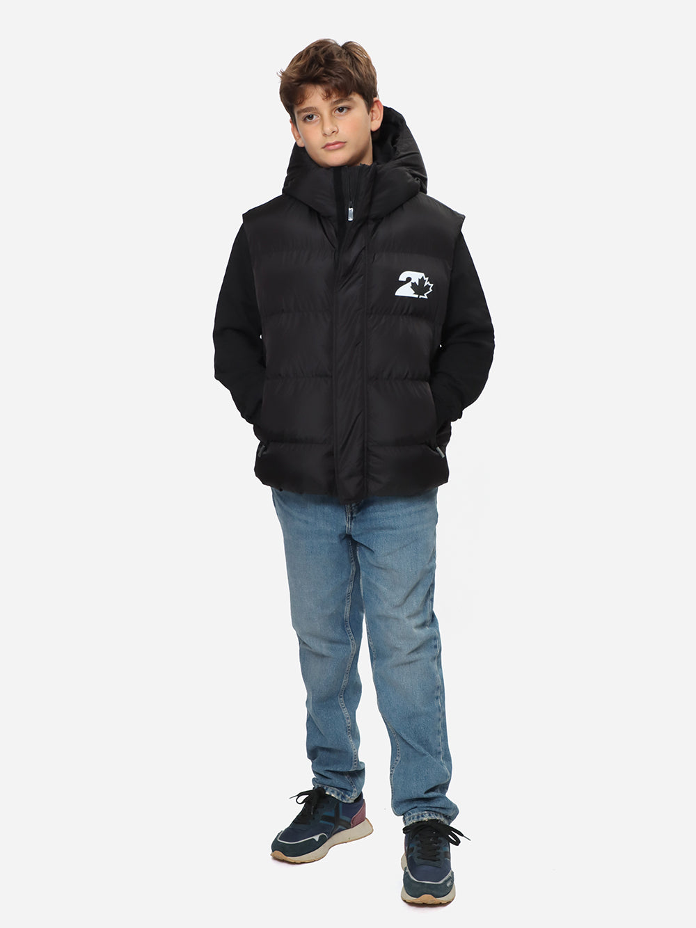 DSQUARED2 Smanicato Junior Urban-Nero