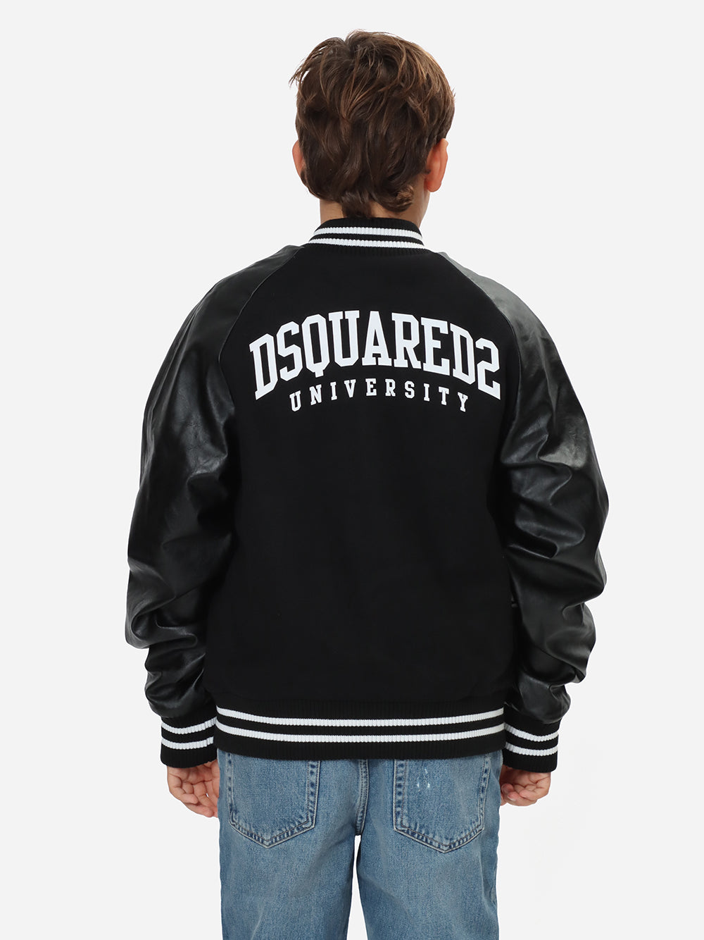 DSQUARED2 Giacca Junior College-Nero