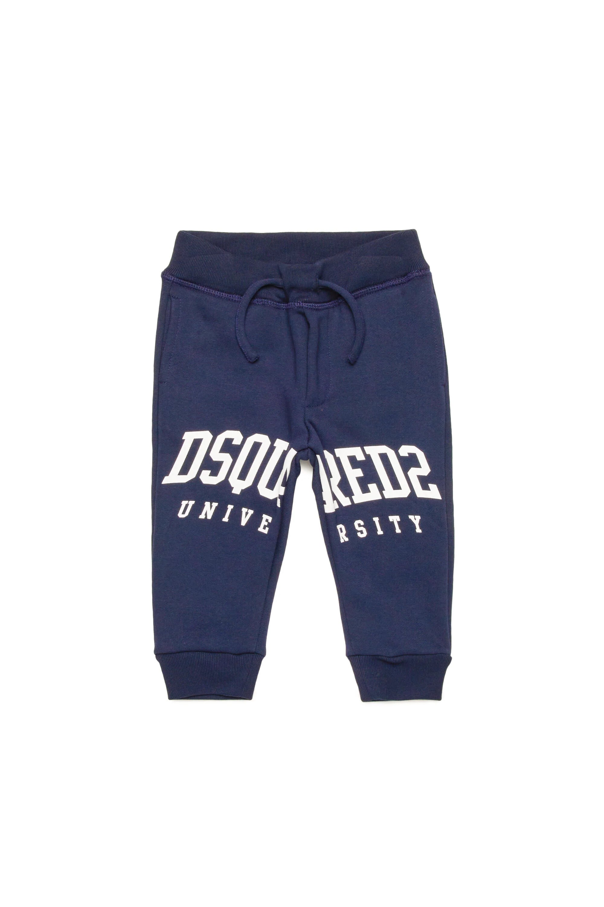 DSQUARED2 Pantaloni Jogger Baby Logo College-Blu