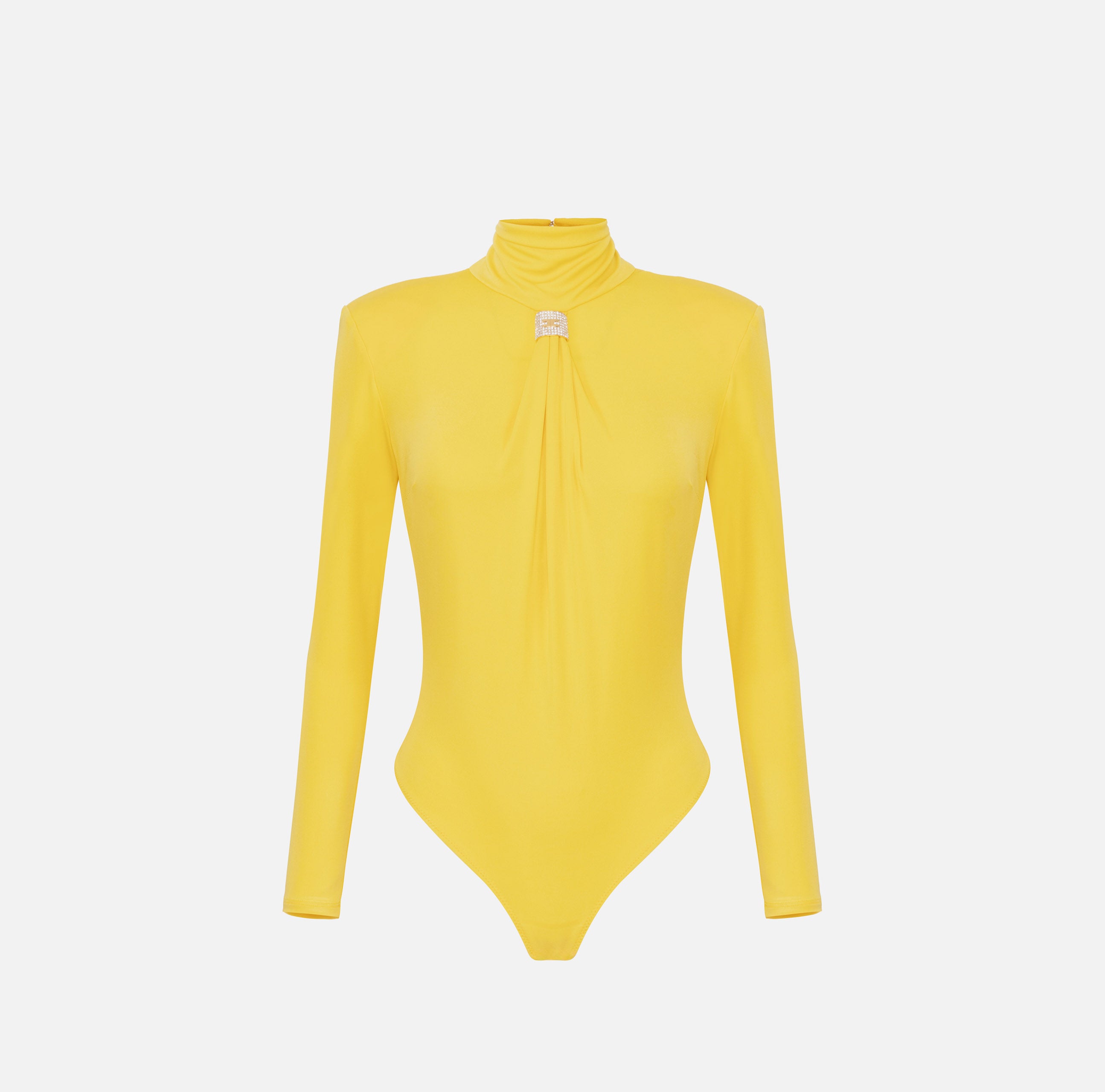 ELISABETTA FRANCHI Body Drappeggio-Mimosa