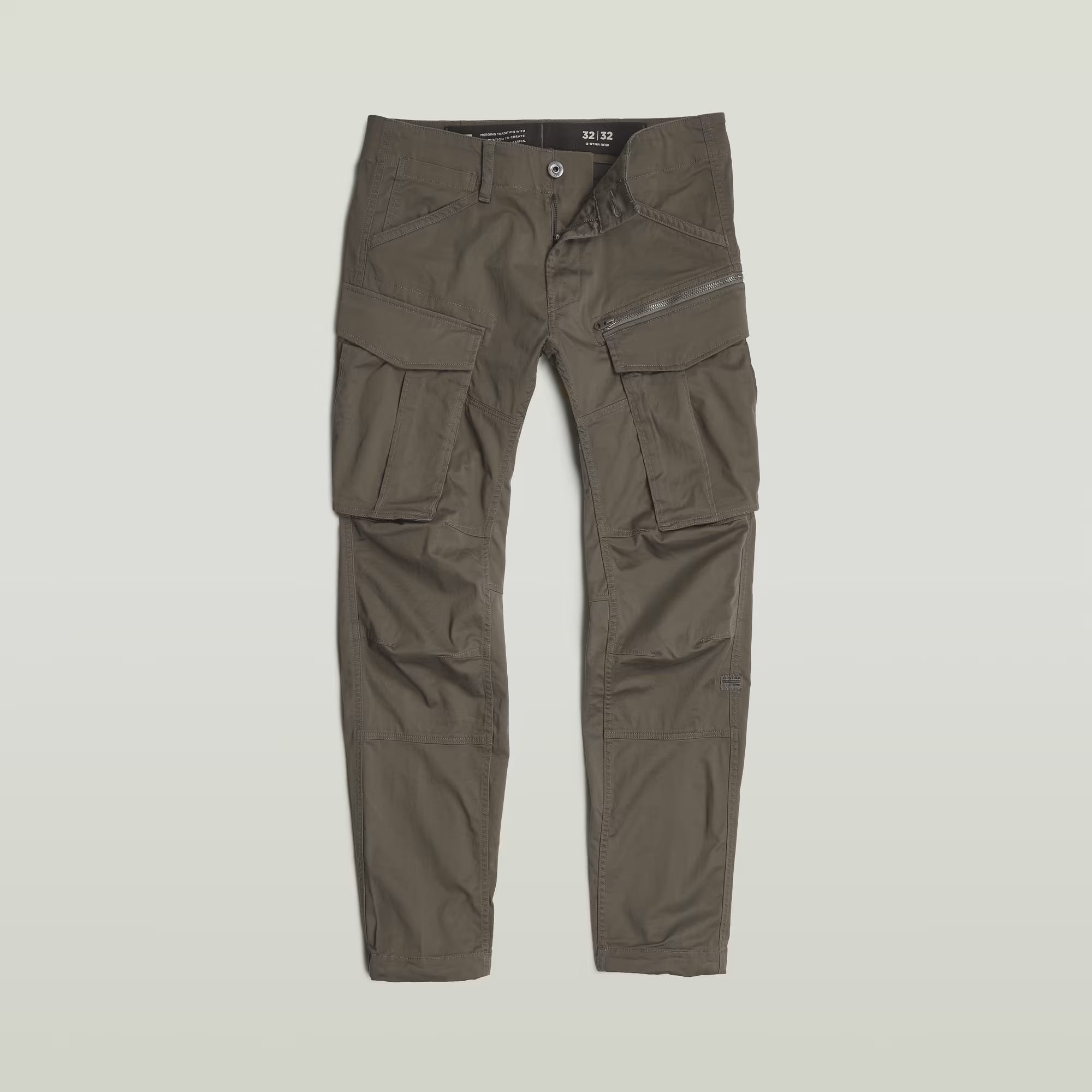 G-STAR RAW Pantalone Uomo Rovic Zip 3D-GS GREY