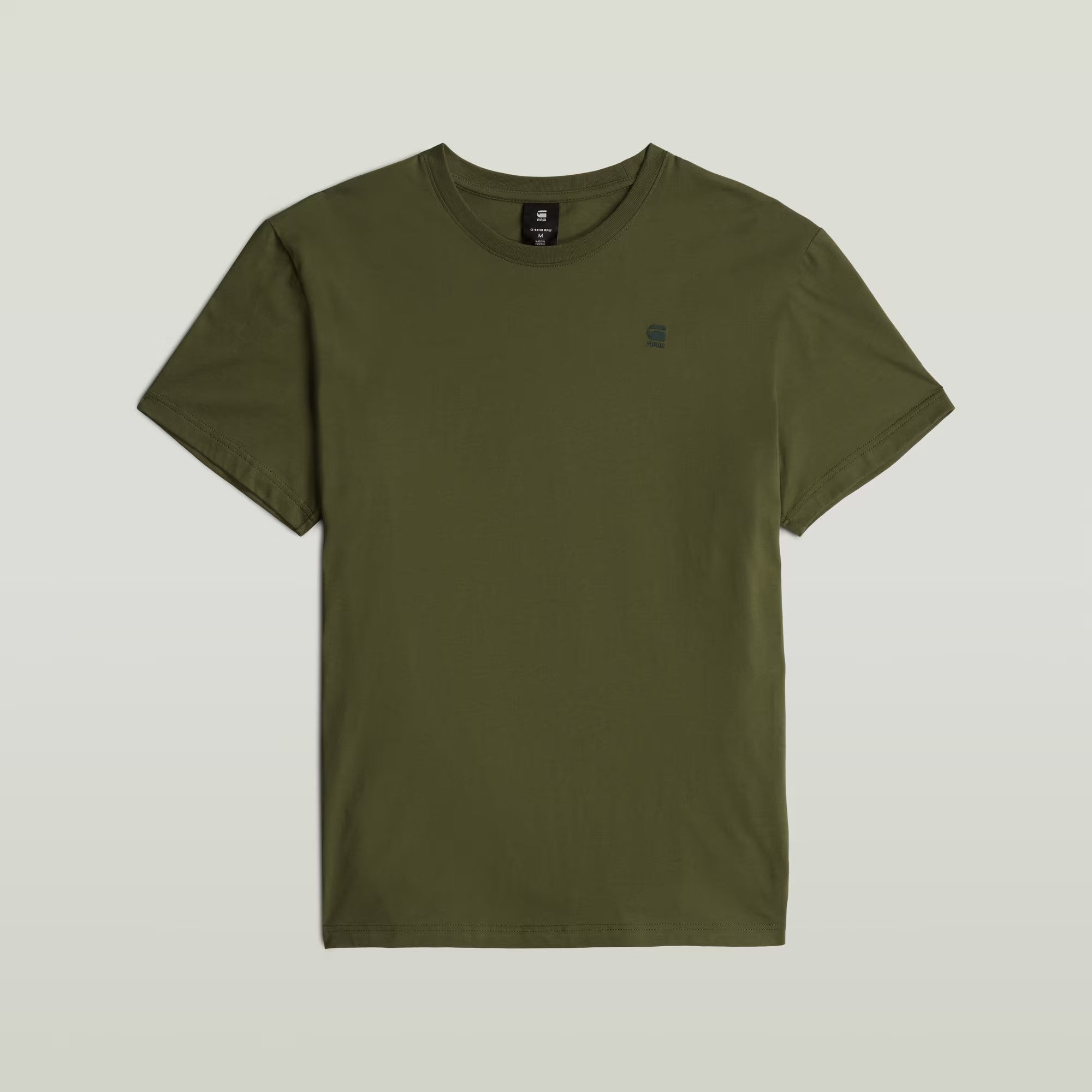 G-STAR RAW T-Shirt Uomo Base-S-Dark Moss