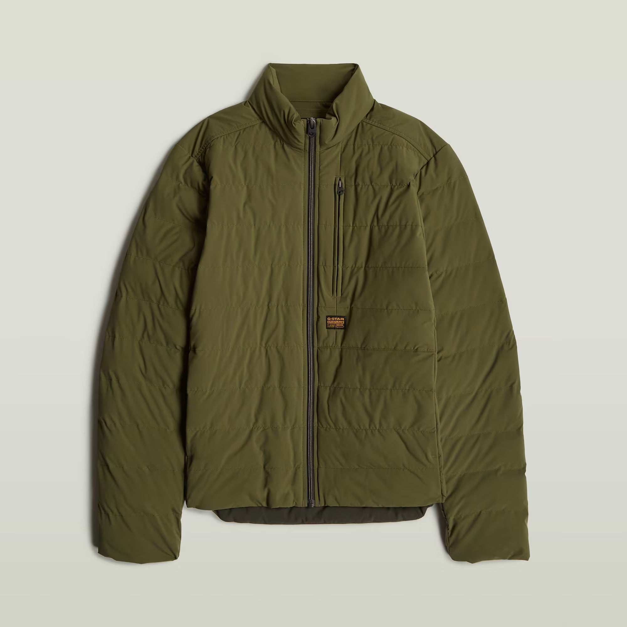 G-STAR RAW Giacca Uomo FOUNDATION LINEAR JKT-Shadow Olive