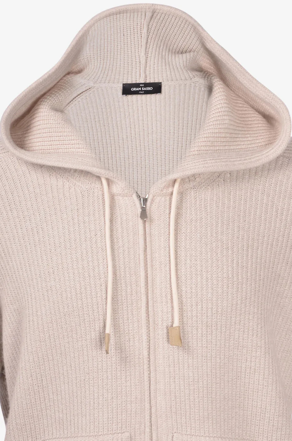 GRAN SASSO Cardigan Uomo Costine Cashmere-Beige