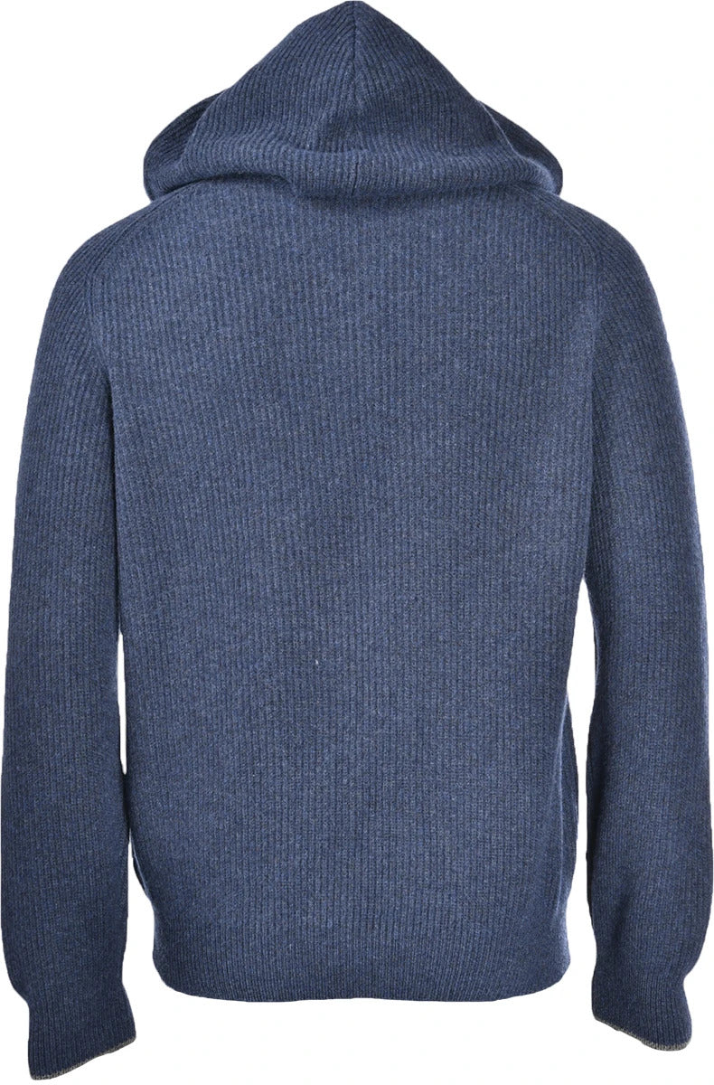 GRAN SASSO Cardigan Uomo Costine-Blu