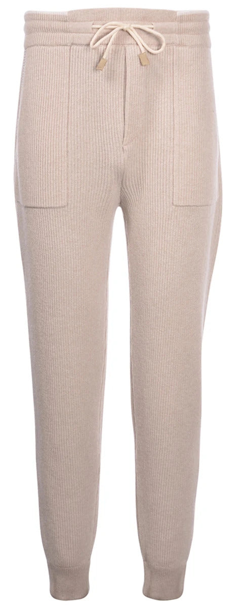 GRAN SASSO Pantalone Uomo Costine Cashmere-Beige