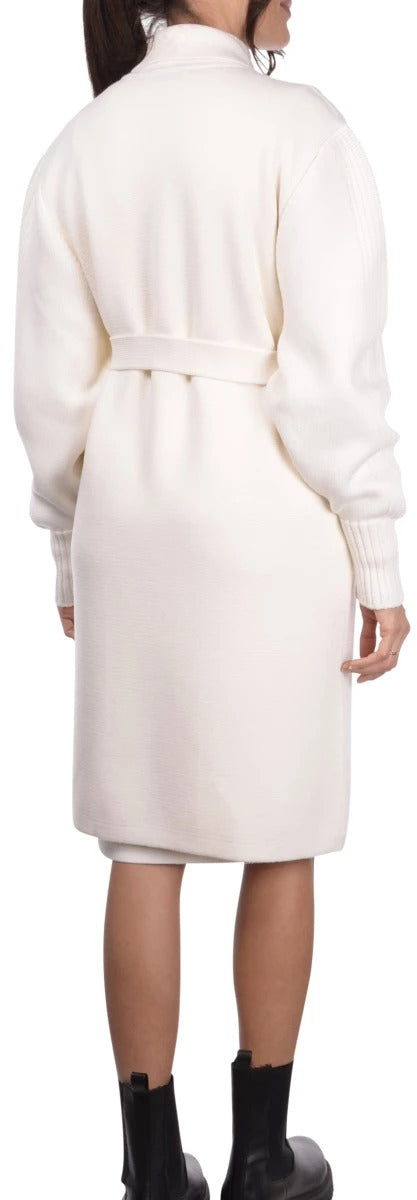 GRAN SASSO Cappotto Donna Merino-Bianco