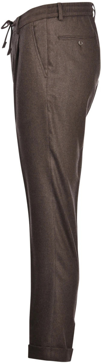 GRAN SASSO Pantalone Uomo Flanella-Marrone