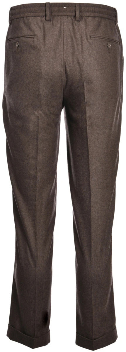 GRAN SASSO Pantalone Uomo Flanella-Marrone